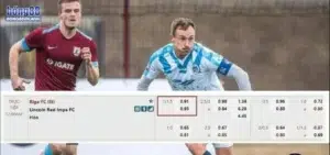 Ví dụ thực tế: Riga FC vs Lincoln Red Imps FC